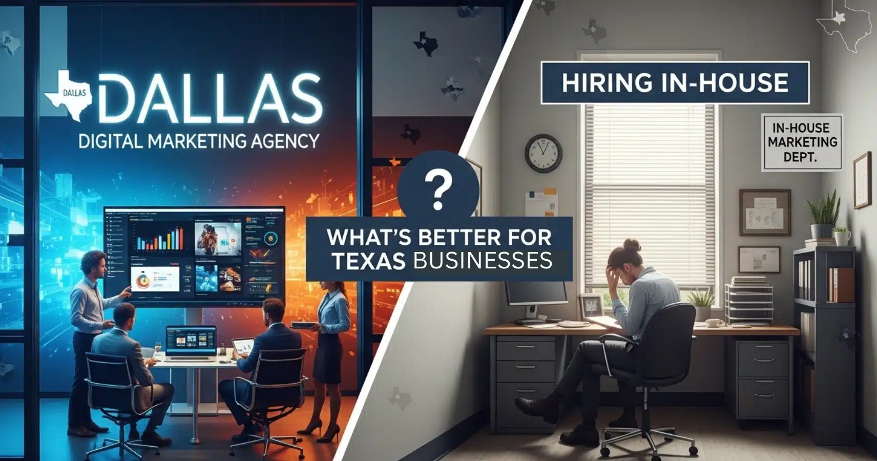Dallas Digital Marketing Agency vs Hiring In-House: What’s Better for Texas Businesses?