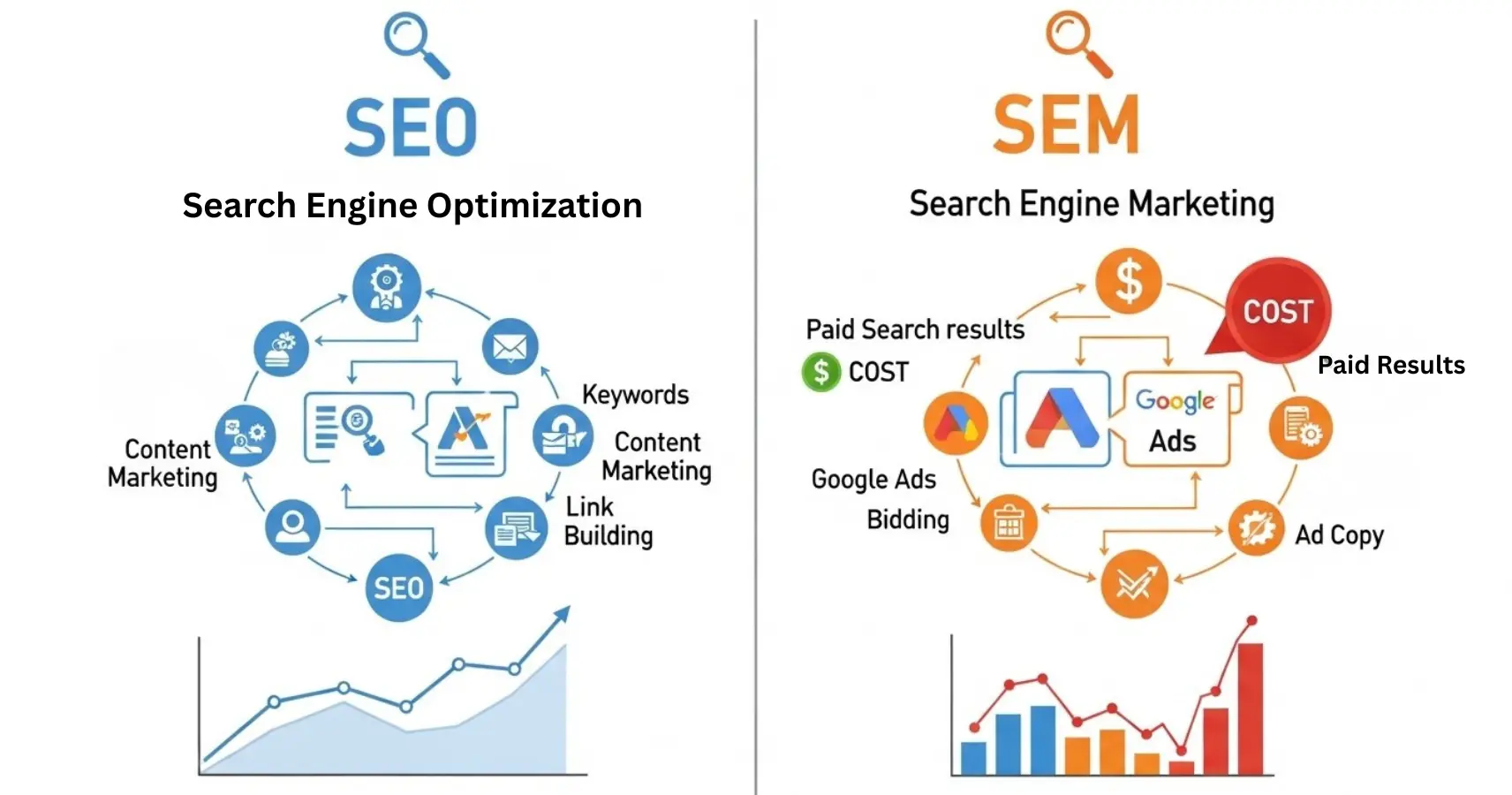 SEO vs SEM: Which Strategy Should Your US Business Invest In? (2026 Guide)