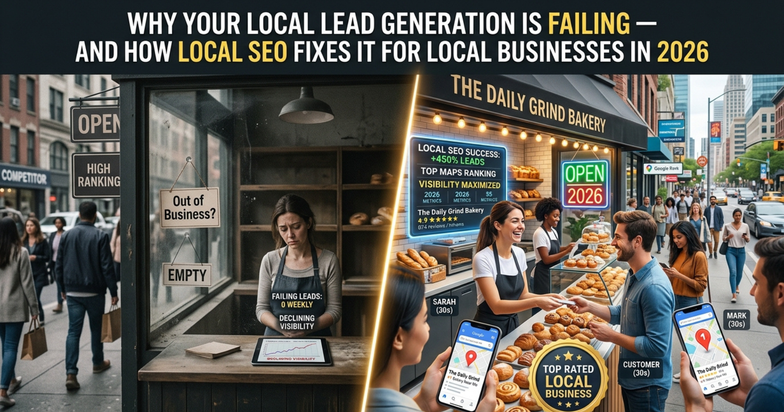 Why Your Local Lead Generation Is Failing — And How Local SEO Fixes It for Local Businesses in 2026
