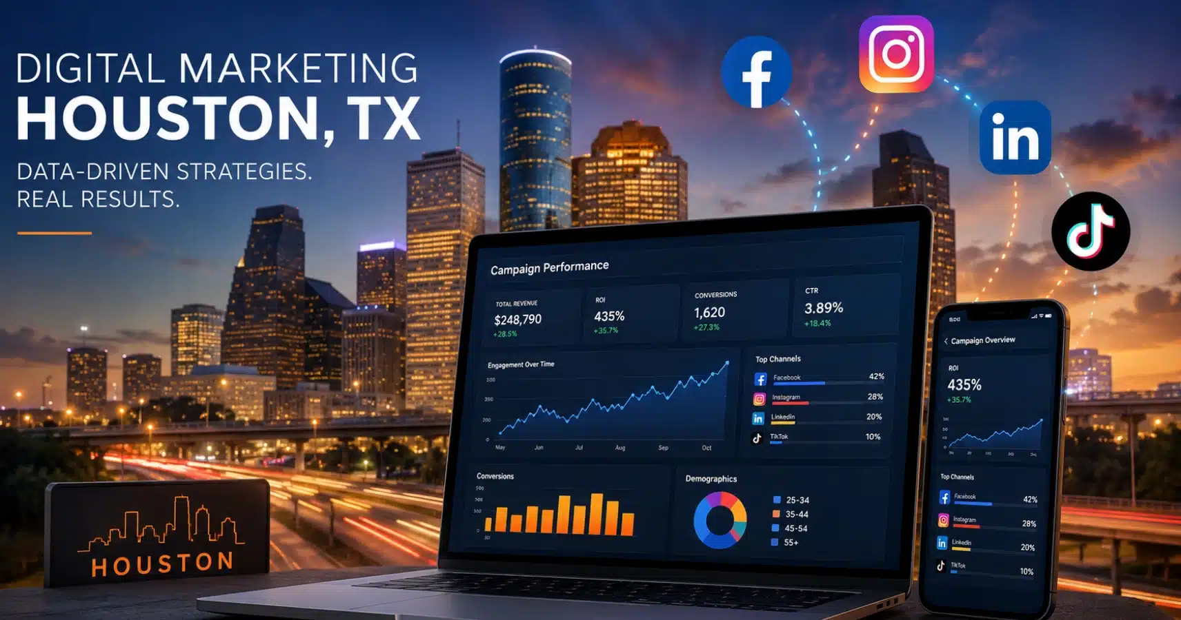 Social Media Advertising Services Houston: Costs, Platforms & Strategies